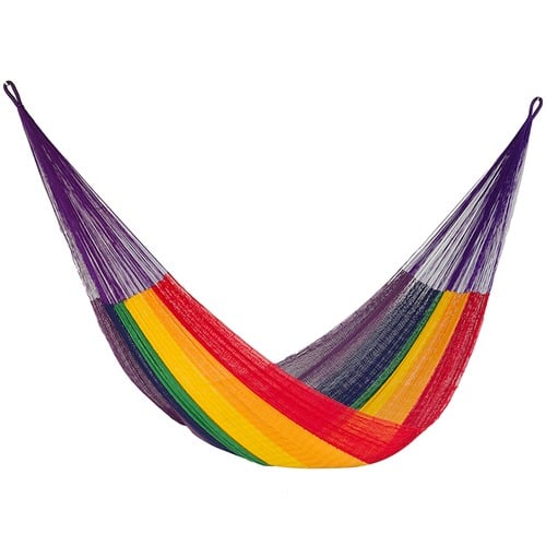 Rainbow Cotton Hammock