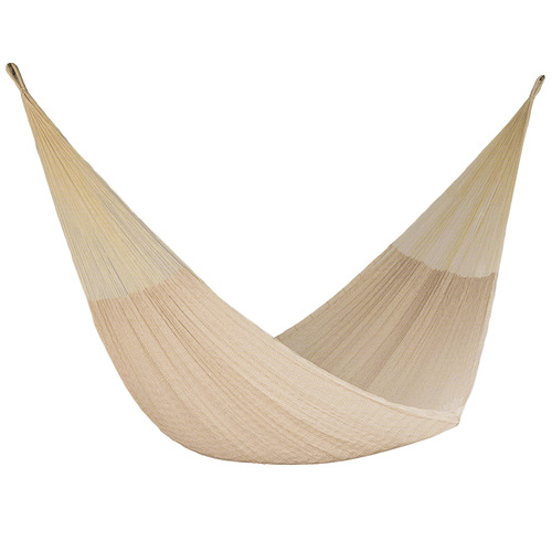 Nylon Jumbo Plus Hammock in Cream