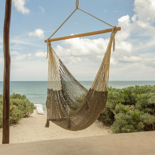 Leyla & Sol XL Mexican Hammock Swing Chair Temple & ster