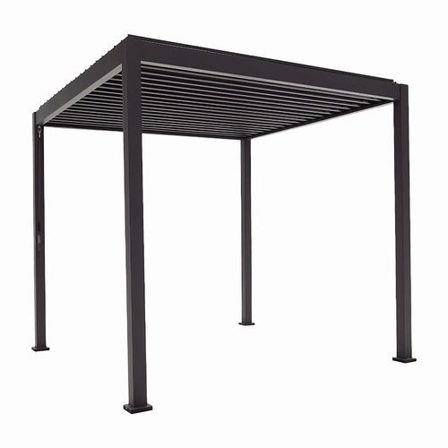 3.6m Fairhaven Aluminium Louvred Gazebo | Temple & Webster