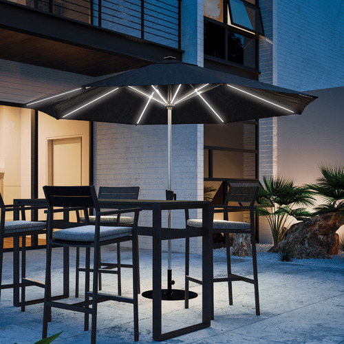 3m LED Market Umbrella