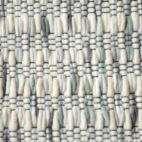 Mint Grain Hand-Woven Pure New Wool Rug