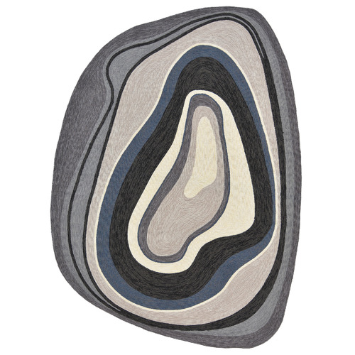 Grey Aura Outdoor Rug