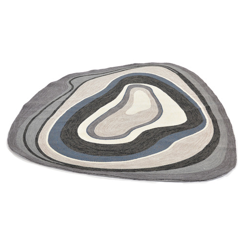 Grey Aura Outdoor Rug