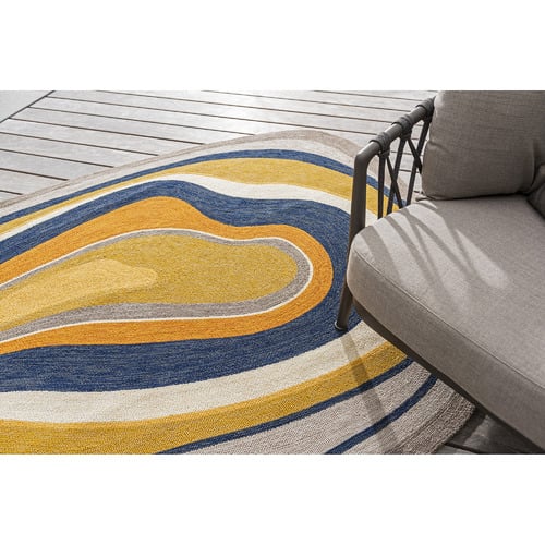 Multi-Colour Aura Outdoor Rug | Temple & Webster