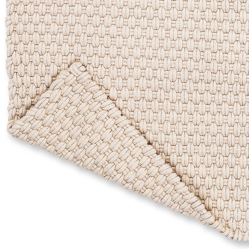 White Sand Lace Hand-Woven Outdoor Rug