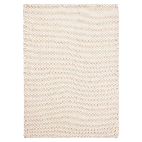 White Sand Lace Hand-Hooked Indoor/Outdoor Rug | Temple & Webster