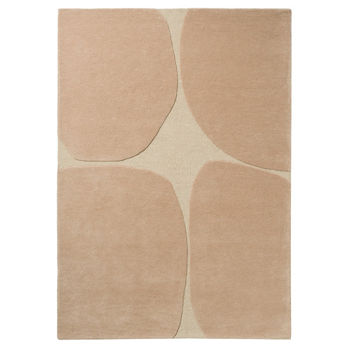 Caramel Bruta Hand-Tufted Pure New Wool Rug