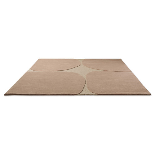 Caramel Bruta Hand-Tufted Pure New Wool Rug