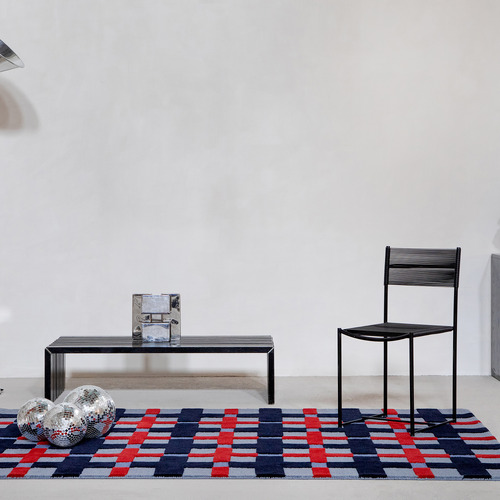 Royal Blue Decor Milano Hand-Tufted Pure New Wool Rug