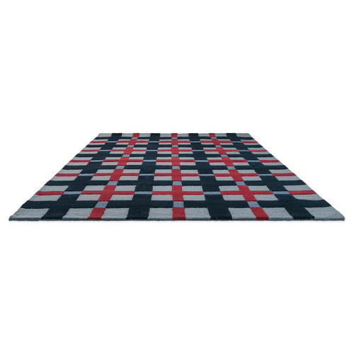 Royal Blue Decor Milano Hand-Tufted Pure New Wool Rug
