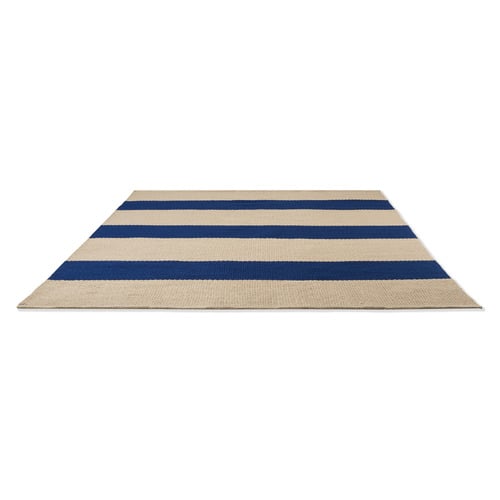 Electric Blue Deck Hand-Woven Indoor/Outdoor Rug