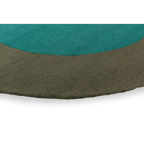 Aqua Habitat Festival Round Rug