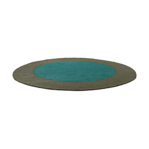 Aqua Habitat Festival Round Rug