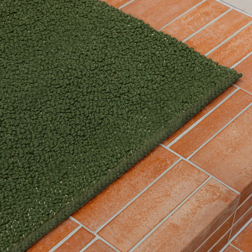 Moss Bond Hand-Woven Pure New Wool & Jute Rug