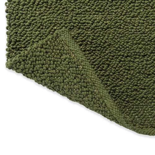 Moss Bond Hand-Woven Pure New Wool & Jute Rug