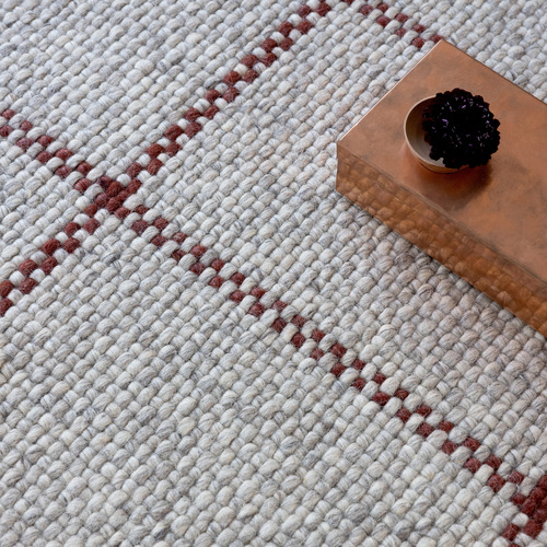 Craft Matter Hand-Woven Pure New Wool-Blend Rug