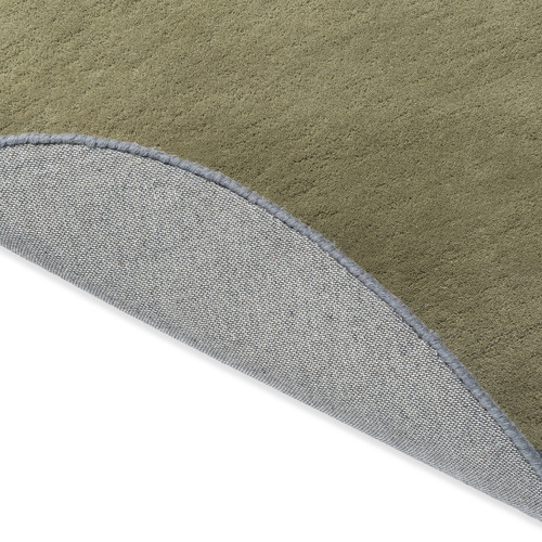 Green Element Chad Hand-Tufted Pure New Wool Shaped Rug