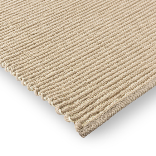 Natural Frame Hand-Woven Pure New Wool & Jute Rug
