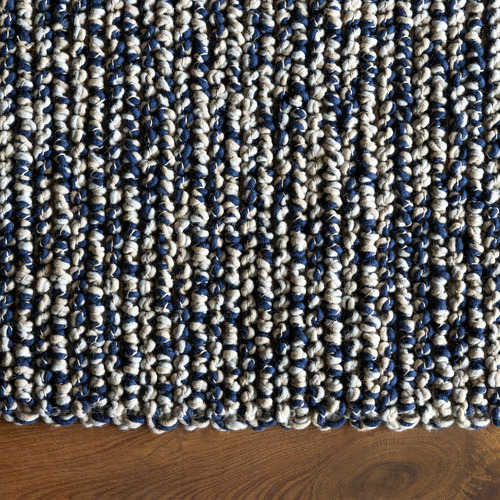 Ink Nest Hand-Woven Pure New Wool Rug