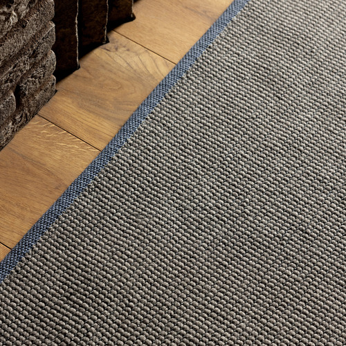 Stone Grid Hand-Woven Pure New Wool Rug