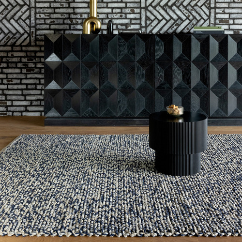 Ink Nest Hand-Woven Pure New Wool Rug