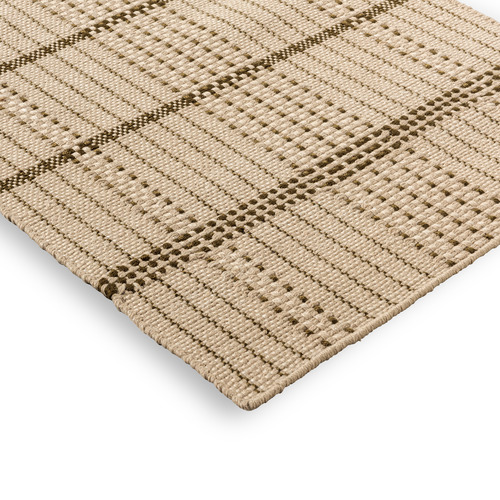Olive Stitch Zona Hand-Tufted Outdoor Rug