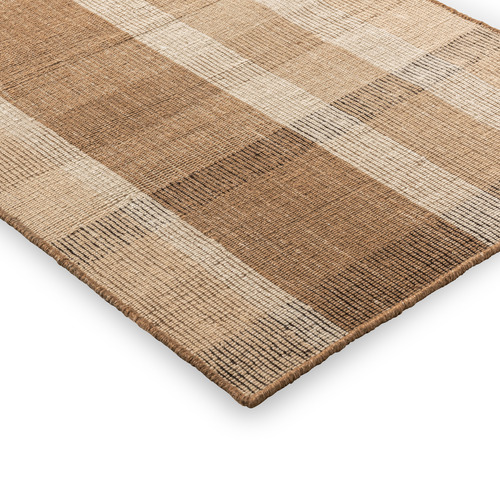 Cashew Block Zona Stripe Outdoor Rug