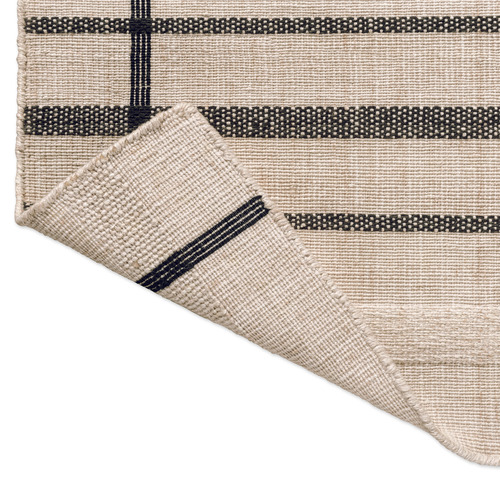 Charcoal Line Zona Outdoor Rug
