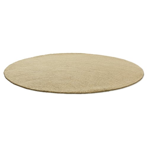Sand Echo Hand-Tufted Pure New Wool Round Rug