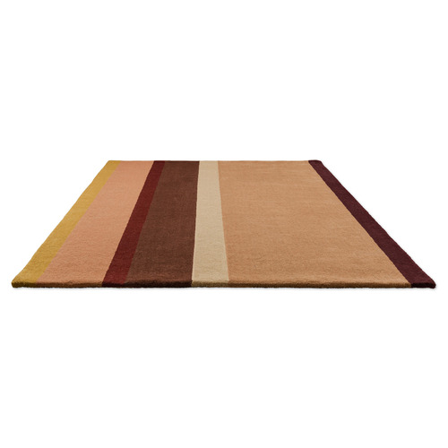 Ruby Linear Hand-Tufted Pure New Wool Rug
