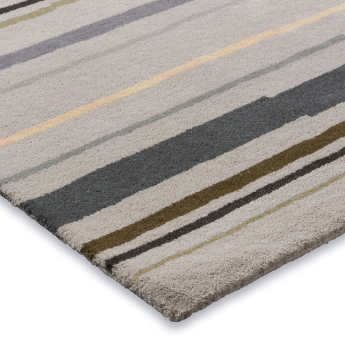 Steel Shift Hand-Tufted Pure New Wool Rug