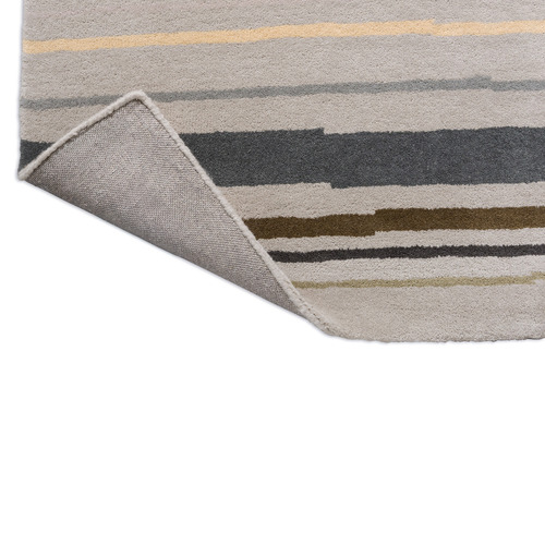 Steel Shift Hand-Tufted Pure New Wool Rug