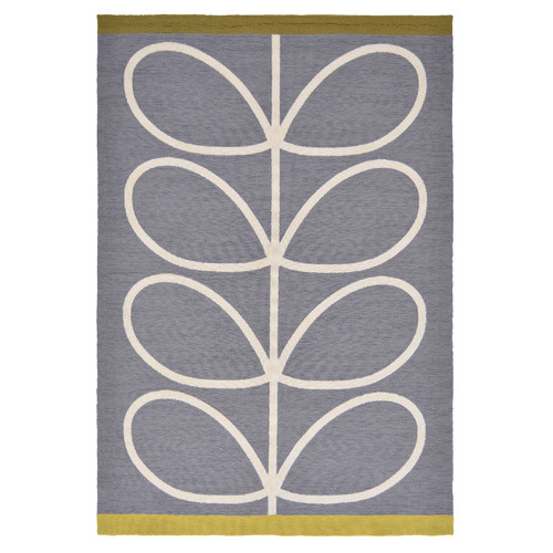 Slate Giant Linear Stem Outdoor Rug
