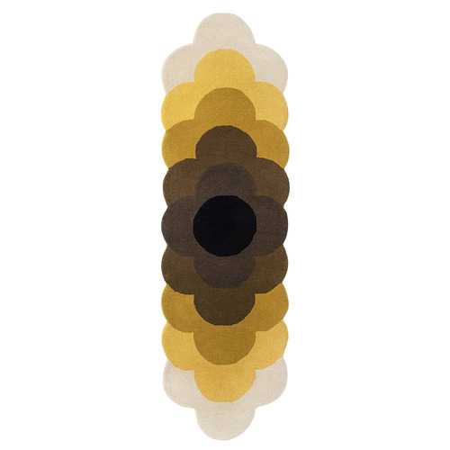 Dandelion Optical Flower Hand-Tufted Wool Rug