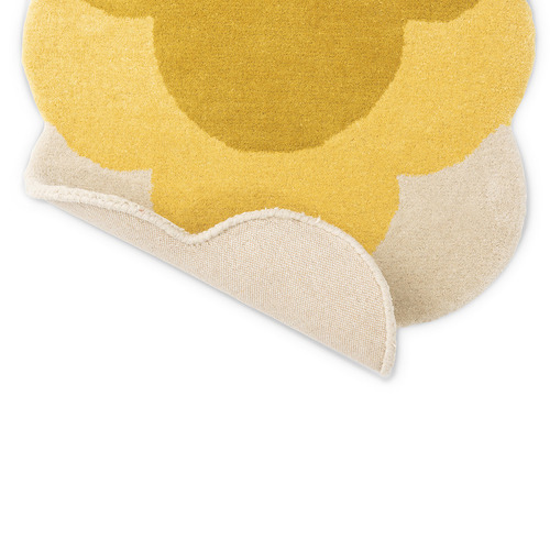Dandelion Optical Flower Hand-Tufted Wool Rug