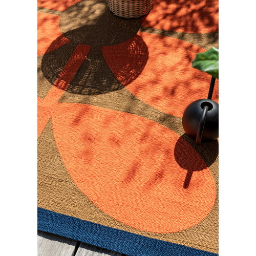 Tomato Giant Sixties Stem Outdoor Rug