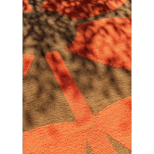 Tomato Giant Sixties Stem Outdoor Rug