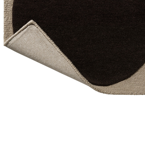 Walnut & Lichen Spot Square Hand-Tufted Pure New Wool Rug