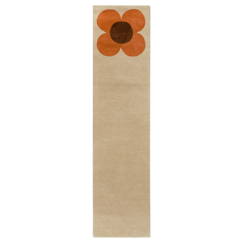 Flower Placement Hand-Tufted Pure New Wool Runner