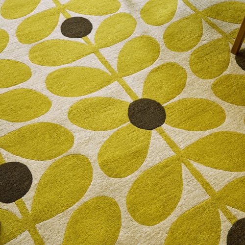 Sixties Stem Hand-Tufted Pure New Wool Rug