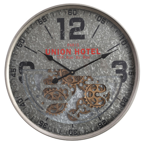 60cm Rue Du Boc Metal Wall Clock
