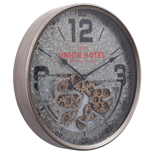 60cm Rue Du Boc Metal Wall Clock