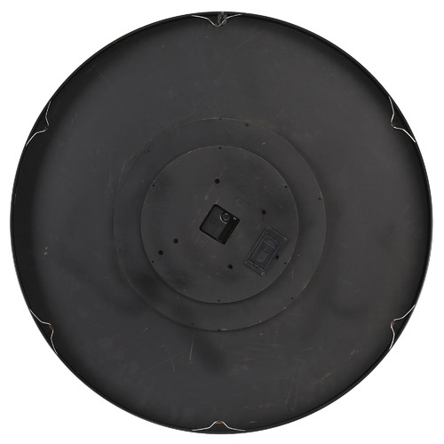 80cm Dark Green Metal Wall Clock