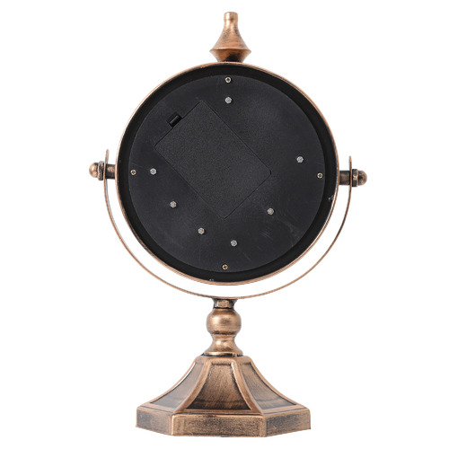 Atlas Metal Table Clock