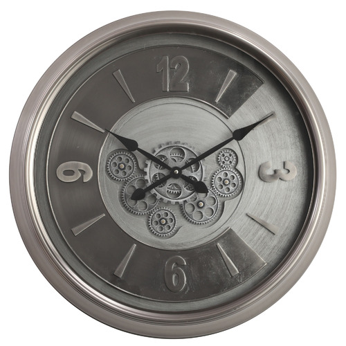 62cm Lennox Metal Wall Clock