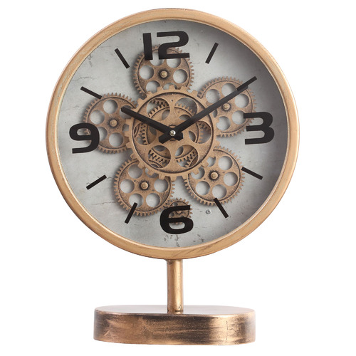 Kynton Metal Table Clock | Temple & Webster