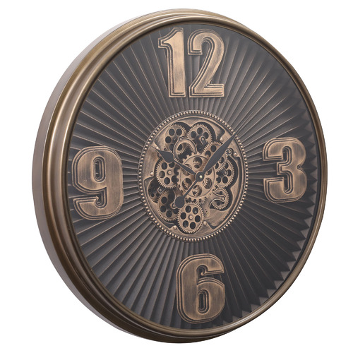 80cm Maxim Metal Wall Clock