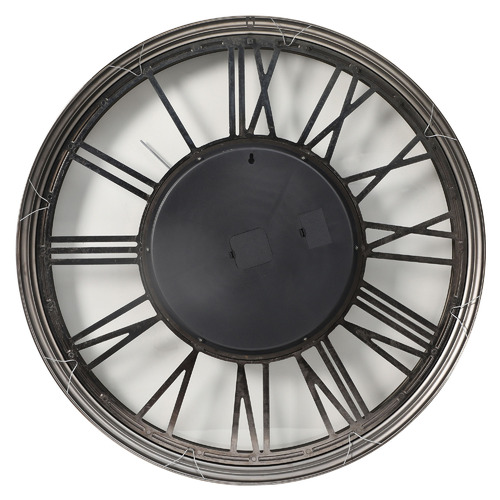 86cm Steampunk Metal Wall Clock