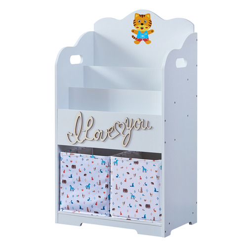 All 4 Kids White Madison Bookcase